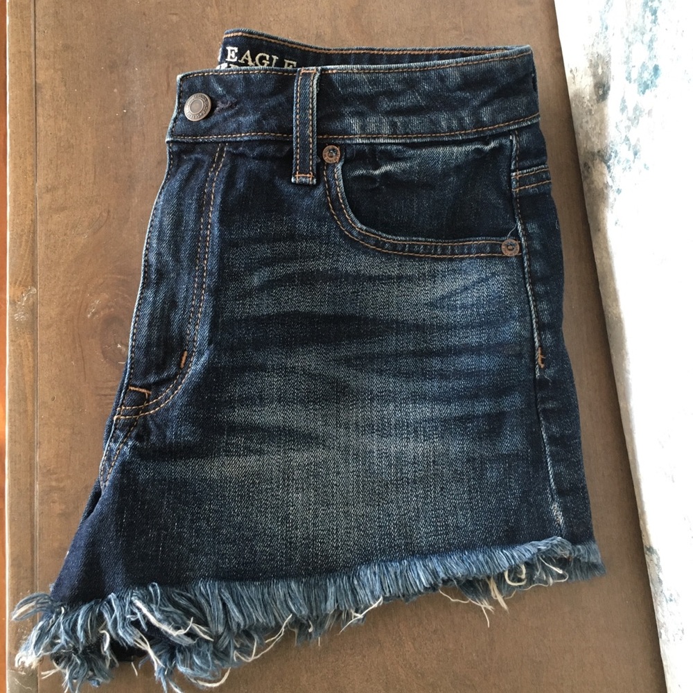 American Eagle denim shorts size 8